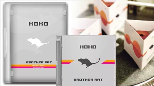 Koko brother rat music video DVD and CD covers